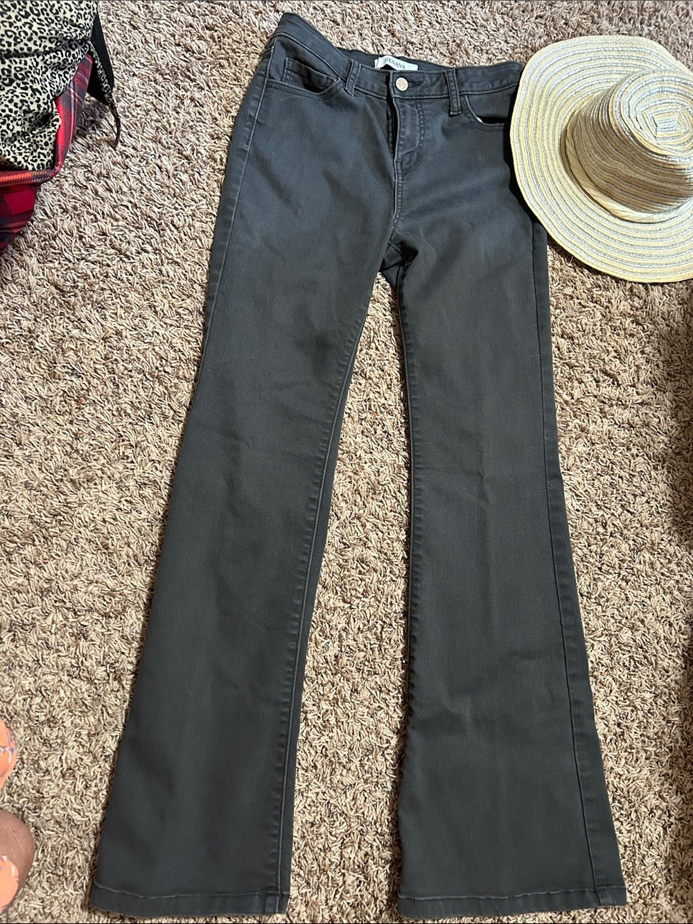 Classic Gray Flare Jeans